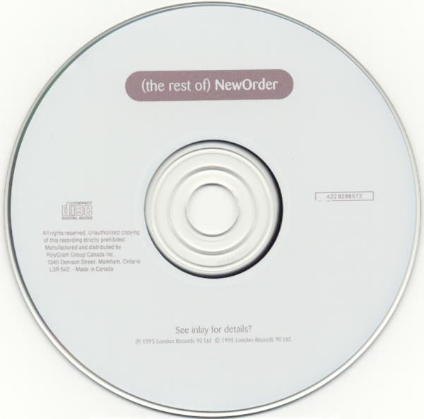 NewOrder* : (The Rest Of) NewOrder (CD, Comp)