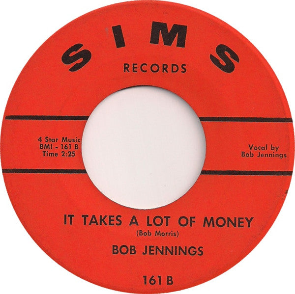 Bob Jennings : The First Step Down (Is The Longest) (7", Single)