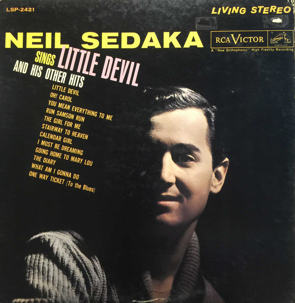 Neil Sedaka : Sings Little Devil And His Other Hits (LP, Comp)