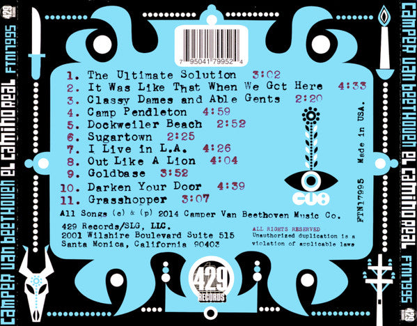 Camper Van Beethoven : El Camino Real (CD, Album)
