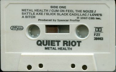 Quiet Riot : Metal Health (Cass, Album, Dol)