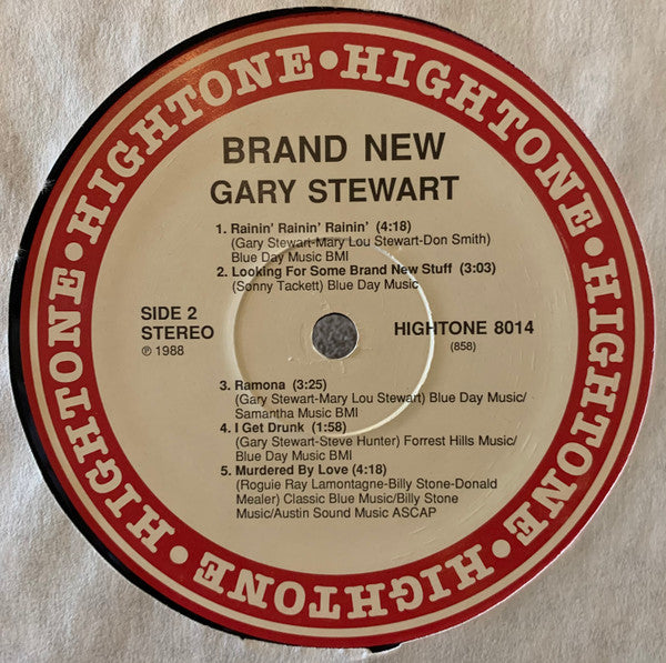 Gary Stewart : Brand New (LP, Album)