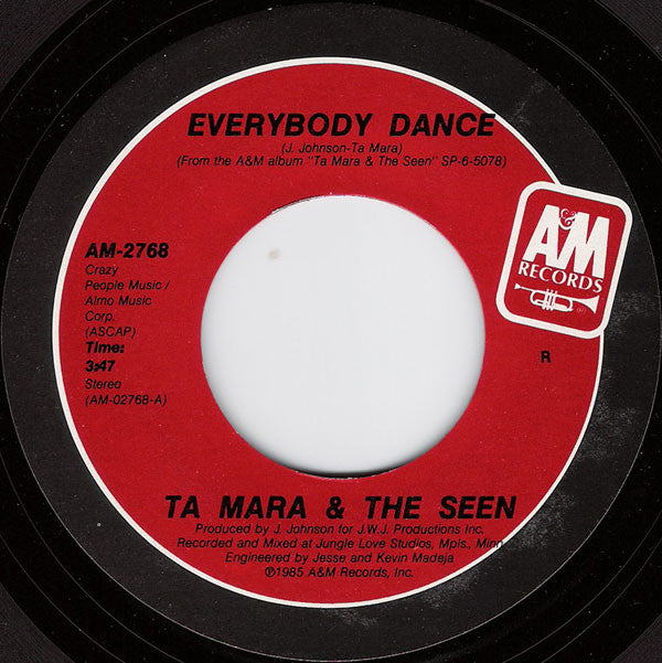 Ta Mara & The Seen : Everybody Dance (7", Single, RCA)