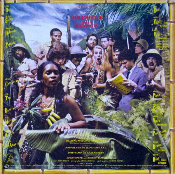 Kid Creole And The Coconuts : Off The Coast Of Me (LP, Album)