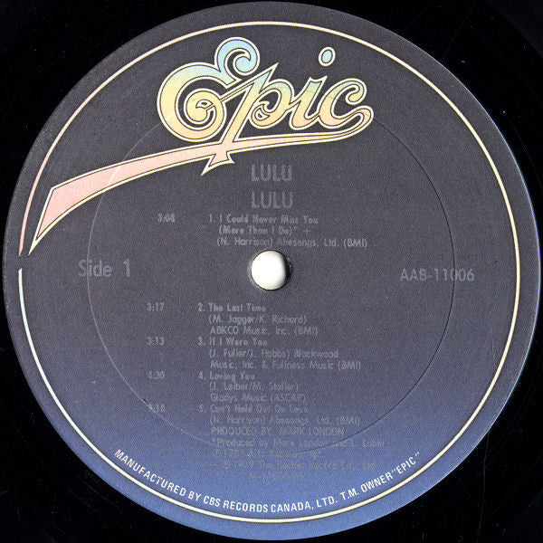 Lulu : Lulu (LP, Album)