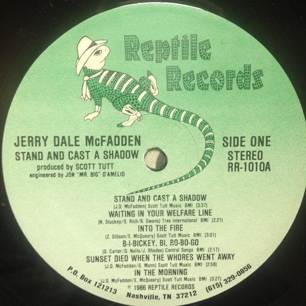 Jerry Dale McFadden : Stand And Cast A Shadow (LP, Album)