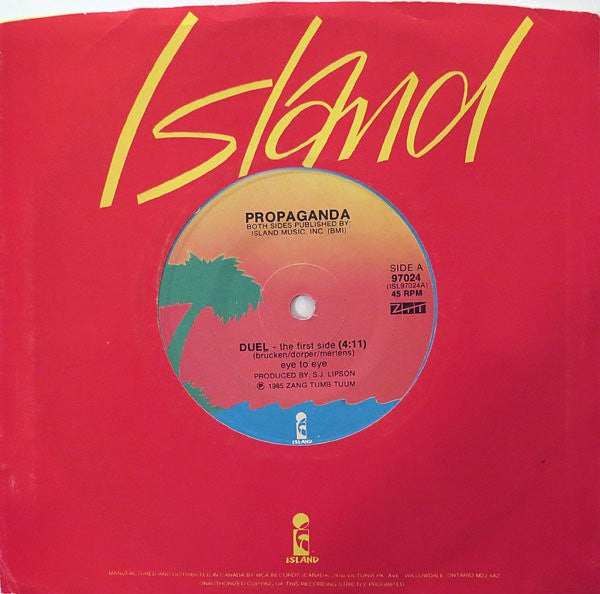 Propaganda : Duel (7", Single)