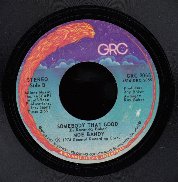 Moe Bandy : Don't Anyone Make Love At Home Anymore (7", Single, Styrene, PRC)