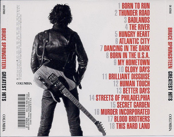 Bruce Springsteen : Greatest Hits (CD, Comp, Club)