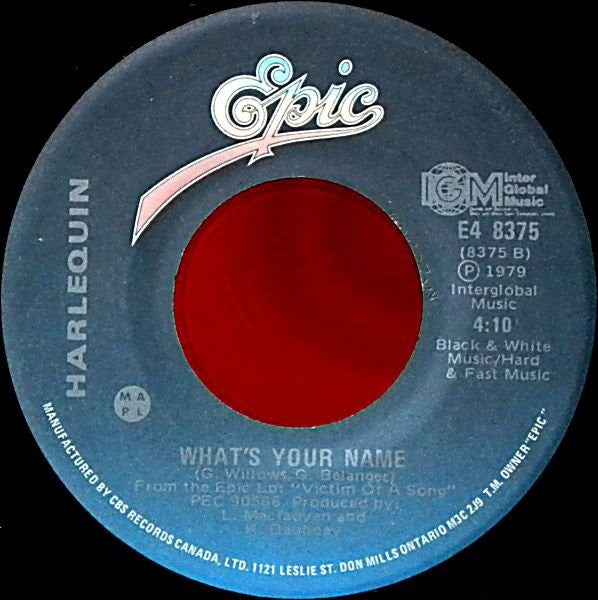 Harlequin (3) : You Are The Light (7", Single)