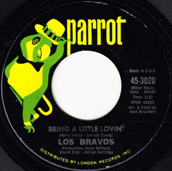 Los Bravos : Bring A Little Lovin' (7", Single, Styrene)