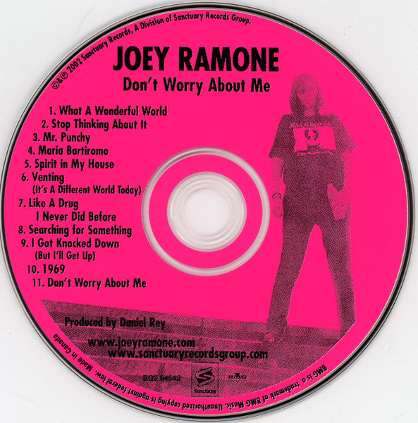 Joey Ramone : Don't Worry About Me (CD, Album, Club)