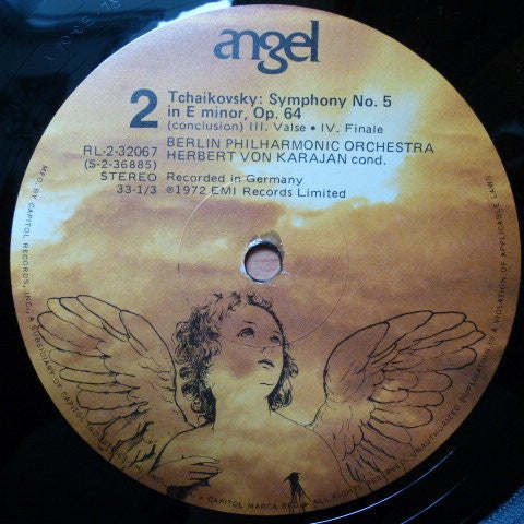 Pyotr Ilyich Tchaikovsky, Herbert von Karajan, Berliner Philharmoniker : Symphony No.5 (LP, Album)