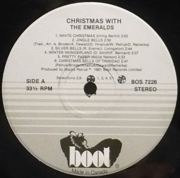 The Emeralds (10) : Christmas With The Emeralds (LP)