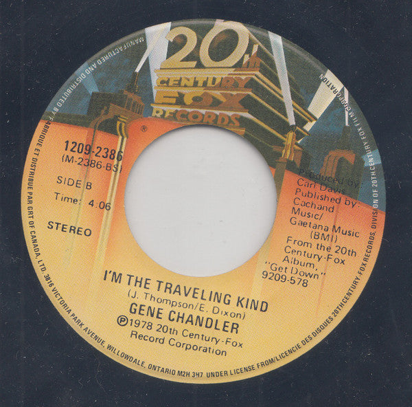 Gene Chandler : Get Down (7", Single)