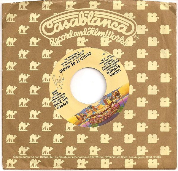 Donna Summer : Walk Away  (7", Single)