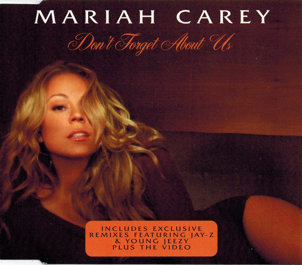 Mariah Carey : Don't Forget About Us (CD, Single)
