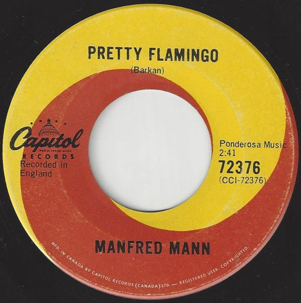 Manfred Mann : Pretty Flamingo (7")