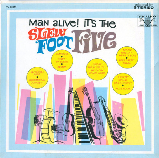 Grady Martin And The Slew Foot Five : Man Alive! It's The Slew Foot Five (LP, Album, RE)