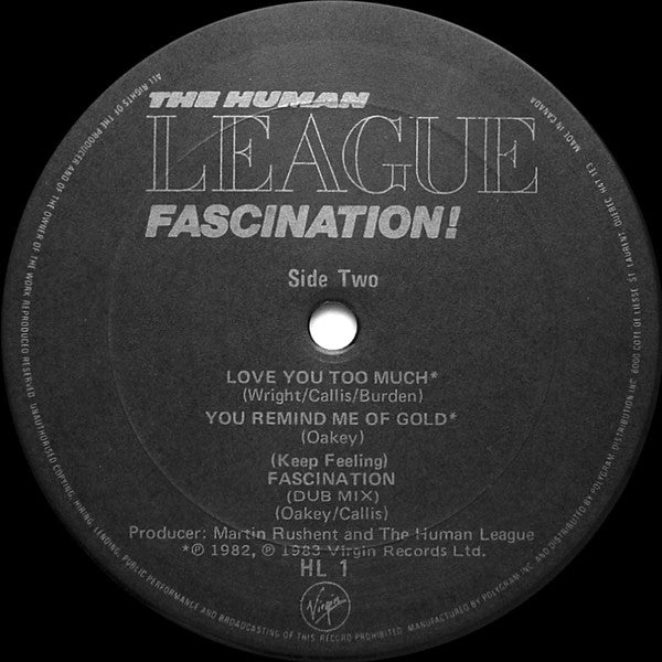 The Human League : Fascination! (LP, MiniAlbum)