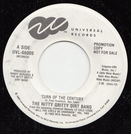 Nitty Gritty Dirt Band : Turn Of The Century (7", Promo)