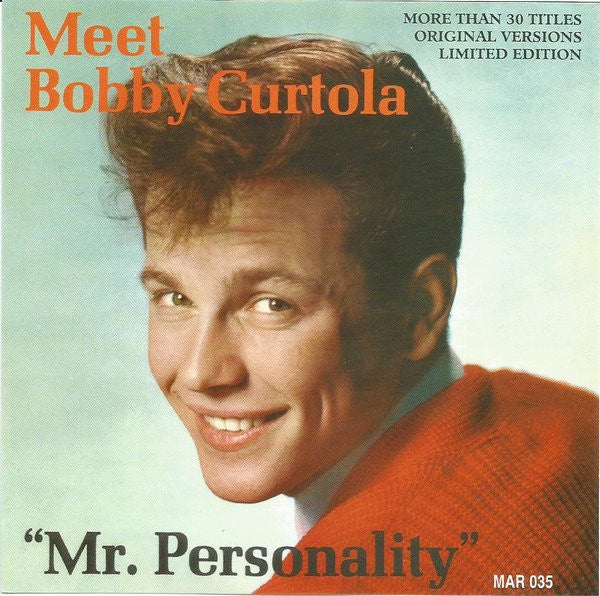 Bobby Curtola : Mr. Personality (CD, Comp)