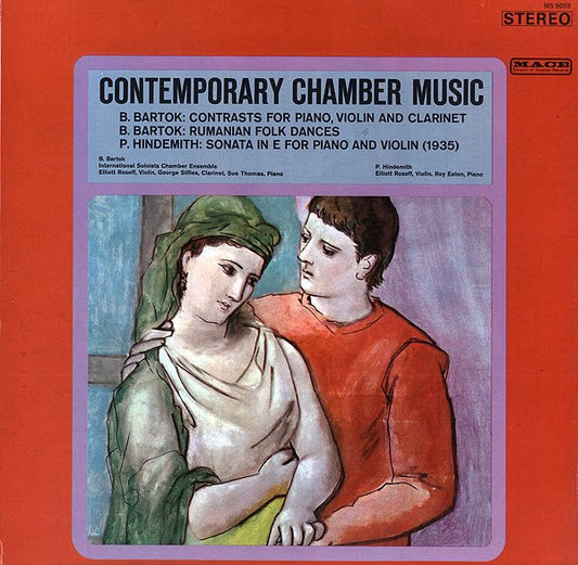 B. Bartók* / P. Hindemith* : Contemporary Chamber Music (LP, Album)