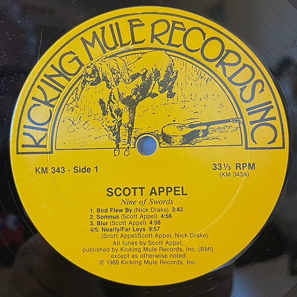 Scott Appel : Nine Of Swords (LP, Album)