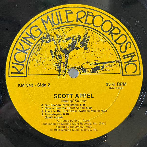 Scott Appel : Nine Of Swords (LP, Album)