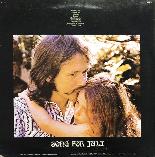 Jesse Colin Young : Song For Juli (LP, Album)