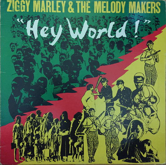 Ziggy Marley And The Melody Makers : Hey World (LP, Album)