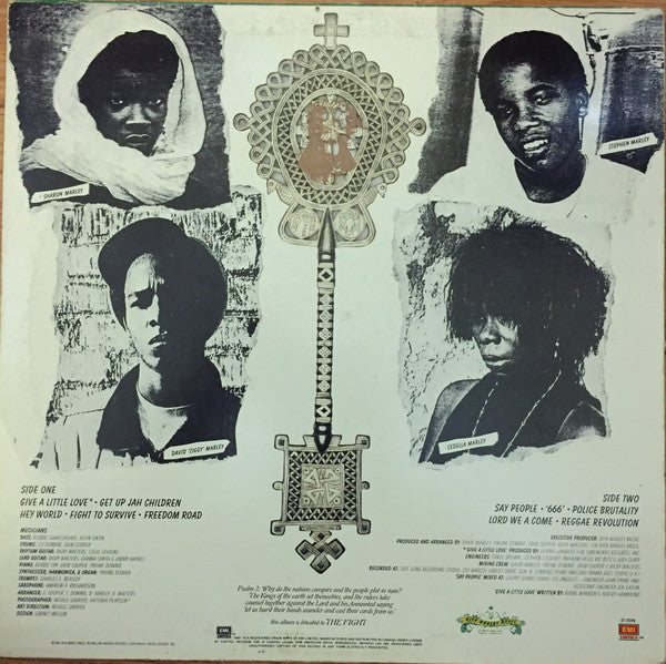 Ziggy Marley And The Melody Makers : Hey World (LP, Album)