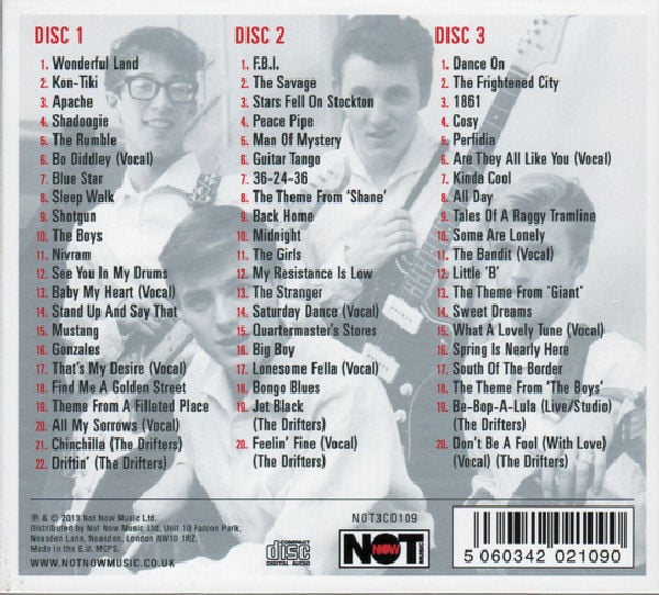 The Shadows : The Very Best Of The Shadows (3xCD, Comp)