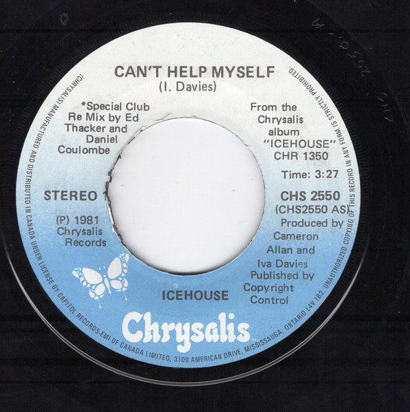 Icehouse : Can't Help Myself (7", Single)