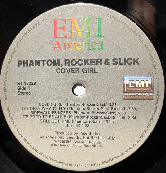 Phantom, Rocker & Slick : Cover Girl (LP, Album)
