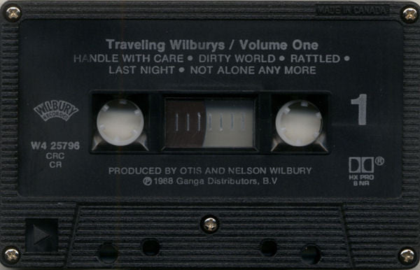 Traveling Wilburys : Volume One (Cass, Album, Club, Dol)