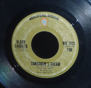 Black Sabbath : Tomorrow's Dream (7", Single)