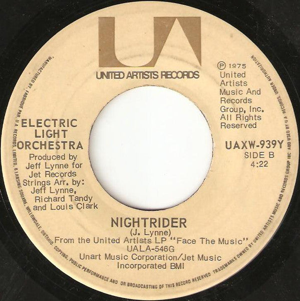 Electric Light Orchestra : Do Ya (7", Single)