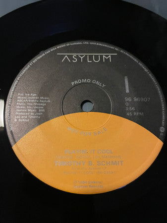 Timothy B. Schmit : Playin' It Cool / Wrong Number (7", Promo)