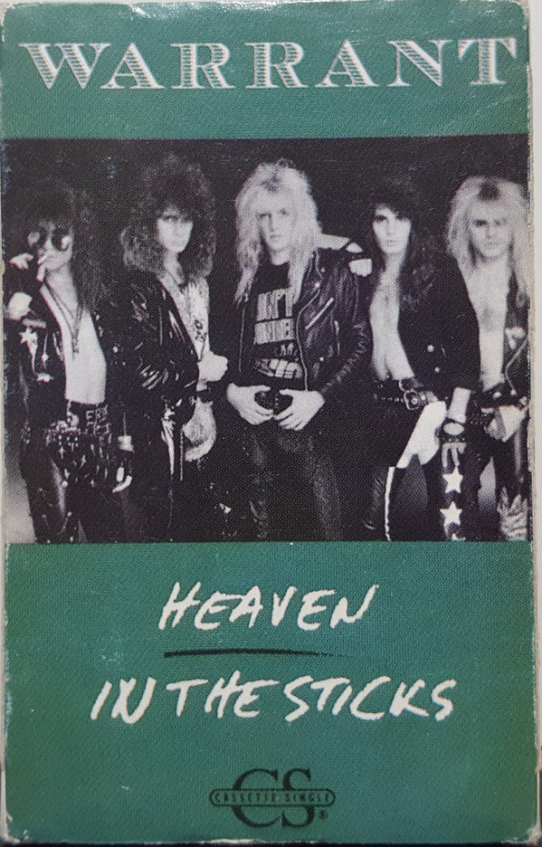 Warrant : Heaven / In The Sticks (Cass, Single)