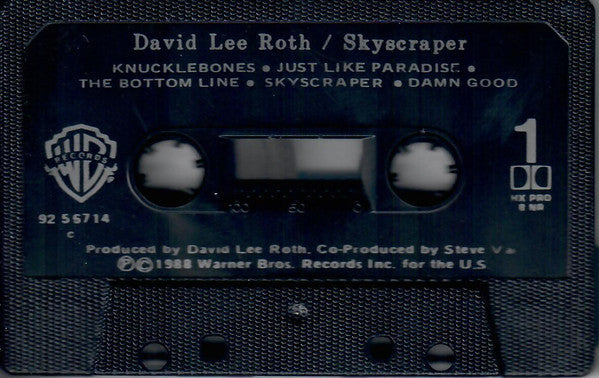 David Lee Roth : Skyscraper (Cass, Album, Dol)