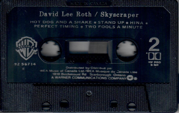 David Lee Roth : Skyscraper (Cass, Album, Dol)
