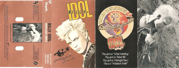 Billy Idol : Whiplash Smile (Cass, Album, Dol)