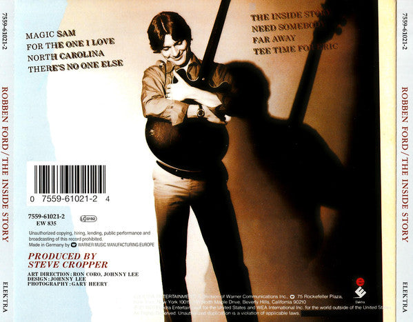 Robben Ford : The Inside Story (CD, Album)