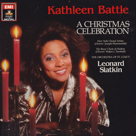 Kathleen Battle, New York Choral Artists, The Boys Choir Of Harlem, The Orchestra Of St. Luke's*, Leonard Slatkin : A Christmas Celebration (LP)