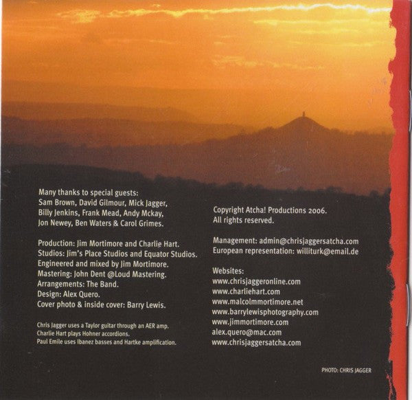 Chris Jagger's Atcha!* : Act Of Faith (CD, Album, Dig)