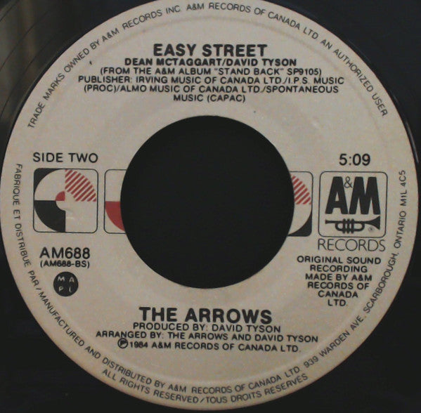 The Arrows : Talk Talk (7", pic)