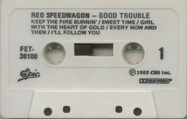 REO Speedwagon : Good Trouble (Cass, Album)