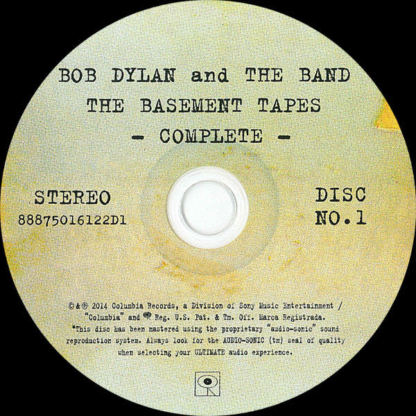 Bob Dylan And  The Band : The Basement Tapes Complete (The Bootleg Series Vol. 11) (6xCD, Album + Box, Dlx, Ltd)