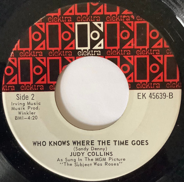 Judy Collins : Both Sides Now (7", Single)